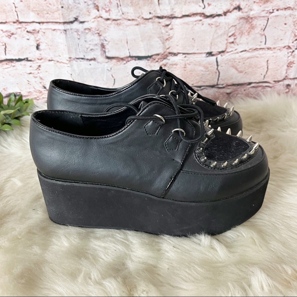 Demonia Black Grip 2 Platform - Picture 4 of 6